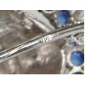 Haioasă broșă din argint rodiat | Poodle | manufactură de atelier italian