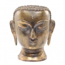 Statuetă Buddha | suport pentru aromatizator brûlé-parfum | aliaj bronz | Franța anii '40