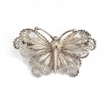 Veche broșă din argint filigranat | Fluture | anii '30 - perioada Fascio - Italia