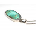 Colier cu impresionant pandant modernist | Boulder Royston Turquoise | Statele Unite