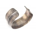 Veche și inedită brățară-talisman iudeo-berberă | manufactură în argint | cca.1920
