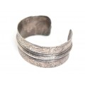 Veche și inedită brățară-talisman iudeo-berberă | manufactură în argint | cca.1920