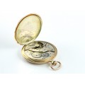 Ceas de buzunar Savonette din aur 14k | Rythmos | Paul Ditisheim - Elveția cca.1925