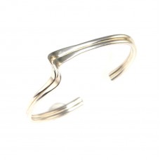 Brățară design contemporan | Silver Waves | import britanic - atelier Bailey's - Mexic