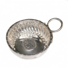 Rafinat tester pentru vin, din argint | manufactură de atelier francez - cca.1900 Rafinat tester pentru vin, din argint | manufactură de atelier francez - cca.1900