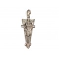 Pandant religios Art Deco | Iisus | manufactură în argint | Franța cca. 1920-1930