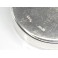 Cutiuță din argint pentru creme și/sau pastile | monogramă F S | Italia