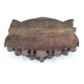 Inedită scrumieră balineză | Barong | sculptură în lemn de tec | Indonezia