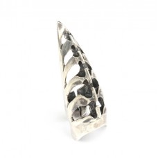 Impresionant inel Gheara din argint | manufactura de artizan nipon | Japonia