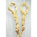 foarfeca decorativa victorian style. goldplated. 17 cm