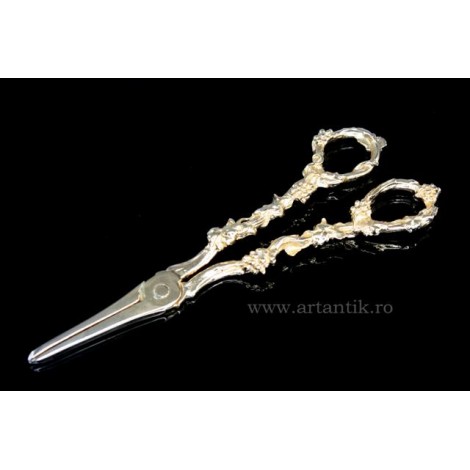 foarfeca decorativa victorian style. goldplated. 17 cm