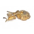 Splendidă brosă în stil Art Nouveau | manufactură în argint aurit | Portugalia