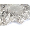 Splendidă encrieră neoclasică din argint & cristal bizotat | atelier Peruggia & C. | Italia cca.1940