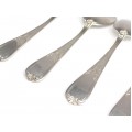 Set de șase lingurițe din argint, pentru deserturi | Neoclasicism | cca.1950 Italia