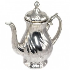 Elegant ceainic Art Nouveau | porțelan cuprat & argintat | atelier WMF | cca.1920 Elegant ceainic Art Nouveau | porțelan cuprat & argintat | atelier WMF | cca.1920