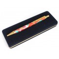 Elegant pix ballpoint japonez | cloisonné shippo | Nou, în cutia originală