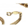 RAR : Rafinat colier vintage Christian Dior | Endless Love | oțel placat cu aur galben | anii '50