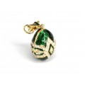 Rafinat pandant stil Fabergé, decorat în manieră Art Deco | argint aurit & emailat | Rusia