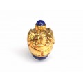 Inedit pandant în stil Fabergé porte-bonheur | Elefant | argint aurit & lapis lazuli | Rusia