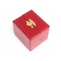 Impresionant pandant Fabergé | Lotus | argint aurit, emailat & ochi de tigru | Rusia