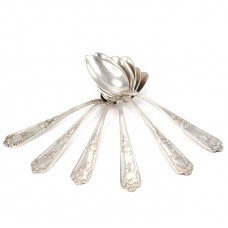 Serviciu de lingurițe pentru desert, ceai și cafea | argint 925 | atelier madrilen