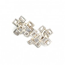 Cercei moderniști mid-century | manufactură în argint | Finlanda  | anii '70