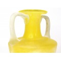 Vază Murano în stil antic roman | " Amphora " | Scavo Art Glass | atribuită atelierelor Cenedese | cca.1960