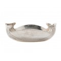 Inedit bol din argint cu design contemporan | manufactură de atelier Lovi Argenteria | Italia | anii 2000