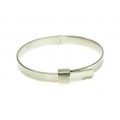 Brătară  bangle din argint " Slave " by Esprit | diametru ajustabil pentru 3 marimi | anii 2000