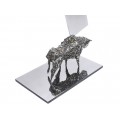 Impresionantă sculptură ”Inima Moldovei”, Sorin Purcaru. oțel inoxidabil