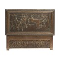 Casetă de bijuterii Greek Revival - Triumful lui Alexandru cel Mare | bronz patinat | cca. 1850 | Marea Britanie