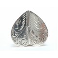 Cutiuță din argint 925 cu 2 compartimente | PRODUS NOU ! | Italia