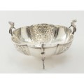 Bombonieră din argint decorată cu Hippocampus | atelier Horace Woodward | Birmingham 1912