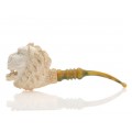 Veche pipă sculptată în spumă de mare | Meerschaum | "Persian Lion " | cca. 1920 -1930 | Turcia