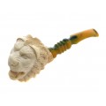 Veche pipă sculptată în spumă de mare | Meerschaum | "Persian Lion " | cca. 1920 -1930 | Turcia