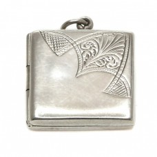Colier cu pandant locket, în stil Art Deco | argint 925 | Marea Britanie Colier cu pandant locket, în stil Art Deco | argint 925 | Marea Britanie