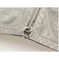 Pandant locket în stil victorian | manufactură în argint | început de secol XX | Marea Britanie
