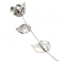 Trandafir din argint redat în manieră realistă | Italia | Prous NOU !
