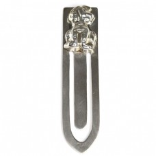 Semn de carte din argint decorat cu un simpatic cățeluș | Italia | post-1969