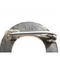 Broșă scandinavă porte-bonheur | Potcoavă |  manufactură în argint | cca. 1920 | Norvegia