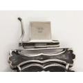 Brățară statement Rococo Revival | argint patinat & emailat | atelier Mannella Ecole di La  Berica | cca. 1960 | Italia