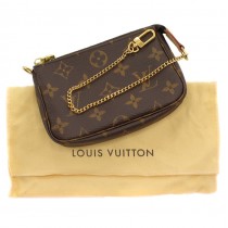 Poșetă autentică Louis Vuitton | Monogram Mini Pochette | M58009 | în cutia originală | anii 2010