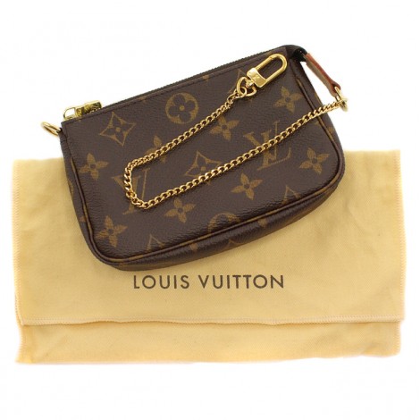 Poșetă autentică Louis Vuitton | Monogram Mini Pochette | M58009 | în cutia originală | anii 2010