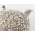  Cremieră și solniță pentru condimente, splendid manufacturate în argint | Kutch | British Raj | 1880 -1900