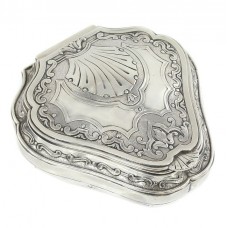 Casetă de bijuterii din argint 950, elegant elaborată în stil Empire | cca. 1920 | atelier Gombert & Bibollet | Franța  Casetă de bijuterii din argint 950, elegant elaborată în stil Empire | cca. 1920 | atelier Gombert & Bibollet | Franța