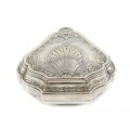 Casetă de bijuterii din argint 950, elegant elaborată în stil Empire | cca. 1920 | atelier Gombert & Bibollet | Franța 