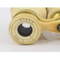 RAR: Binoclu de operetă realizat din fildeș natural și cupru aurit vermeil | atelier Borde Opticien - Paris | cca.1870-1880