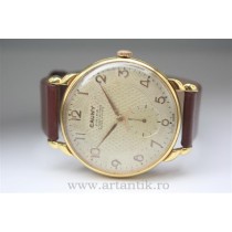 ceas CAUNY. vintage swiss made. guilloche model PRIMA. La Chaux de Fonds. cca 1960