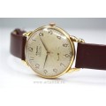 ceas CAUNY. vintage swiss made. guilloche model PRIMA. La Chaux de Fonds. cca 1960