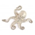 Colier cu impresionant pandant modernist  "Octopus" | bijuterie de artă - manufactură în argint | cca. 1960 -1970